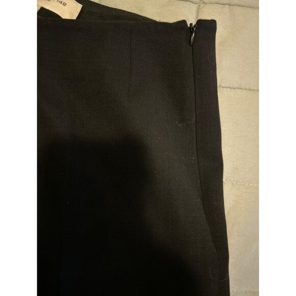 Lafayette 148 Pants Women Sz 2 Black Wool Blend Trouser Career Luxury Corpcore - Picture 10 of 16